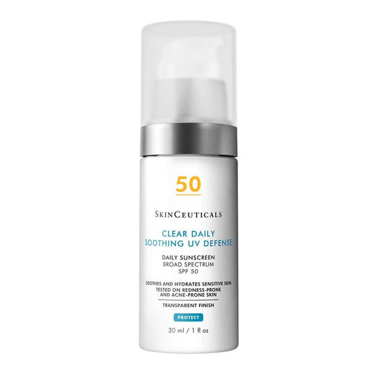 clear daily soothing UV defense spf 50 - shop SkinCeuticals in Shreveport