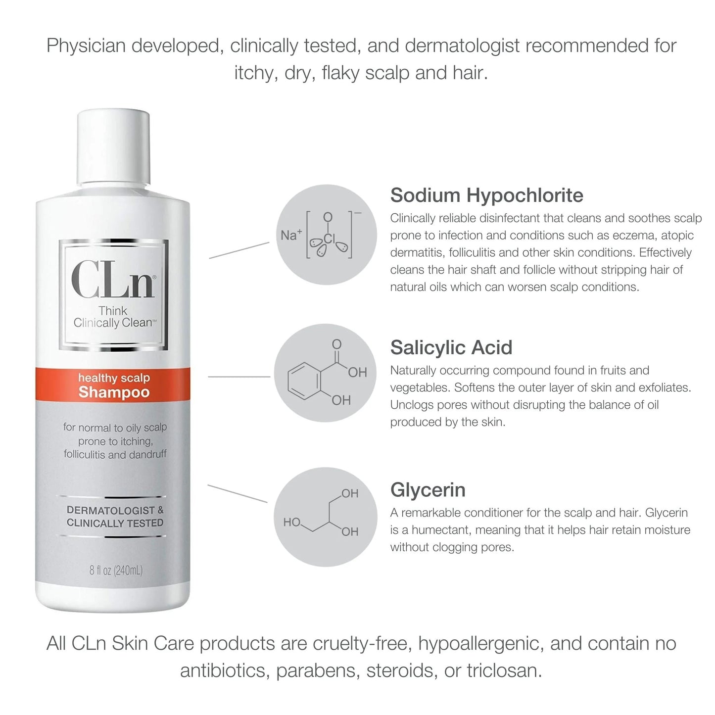 CLn Shampoo (12oz)