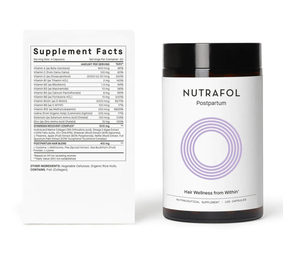 Nutrafol Postpartum - 3 Month Supply